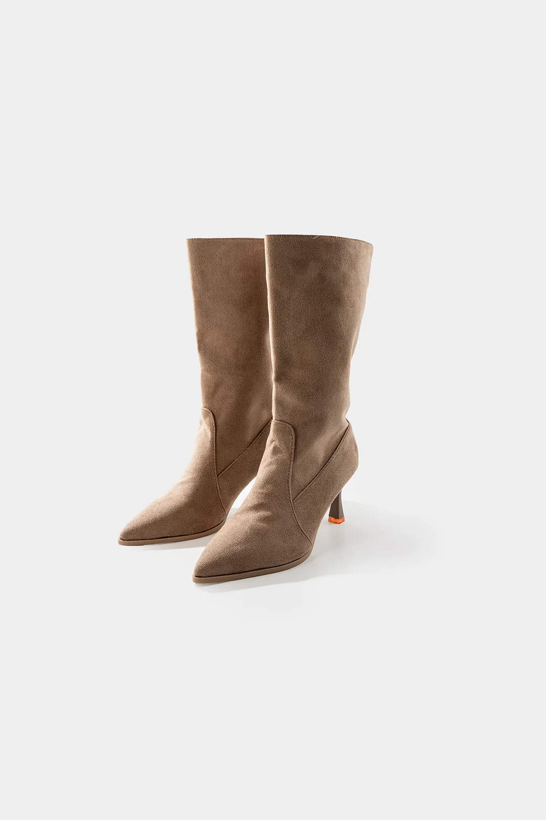 Ruched Toe Ankle Boots