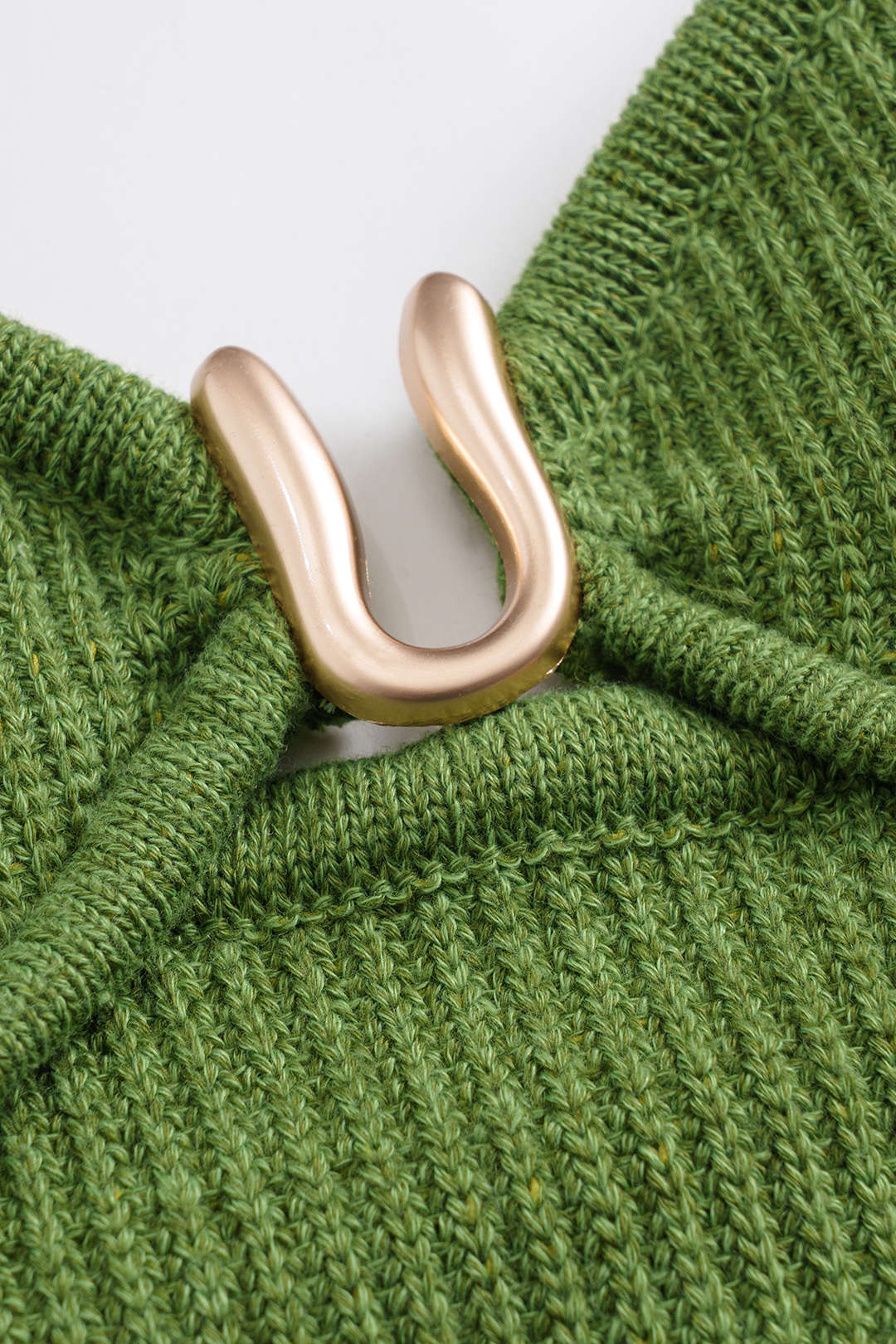 Knit Metallic Decor Tank Top - Image 3